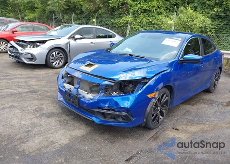 2020 Honda Civic Sport from USA, damaged, VIN 2HGFC2F89LH584538